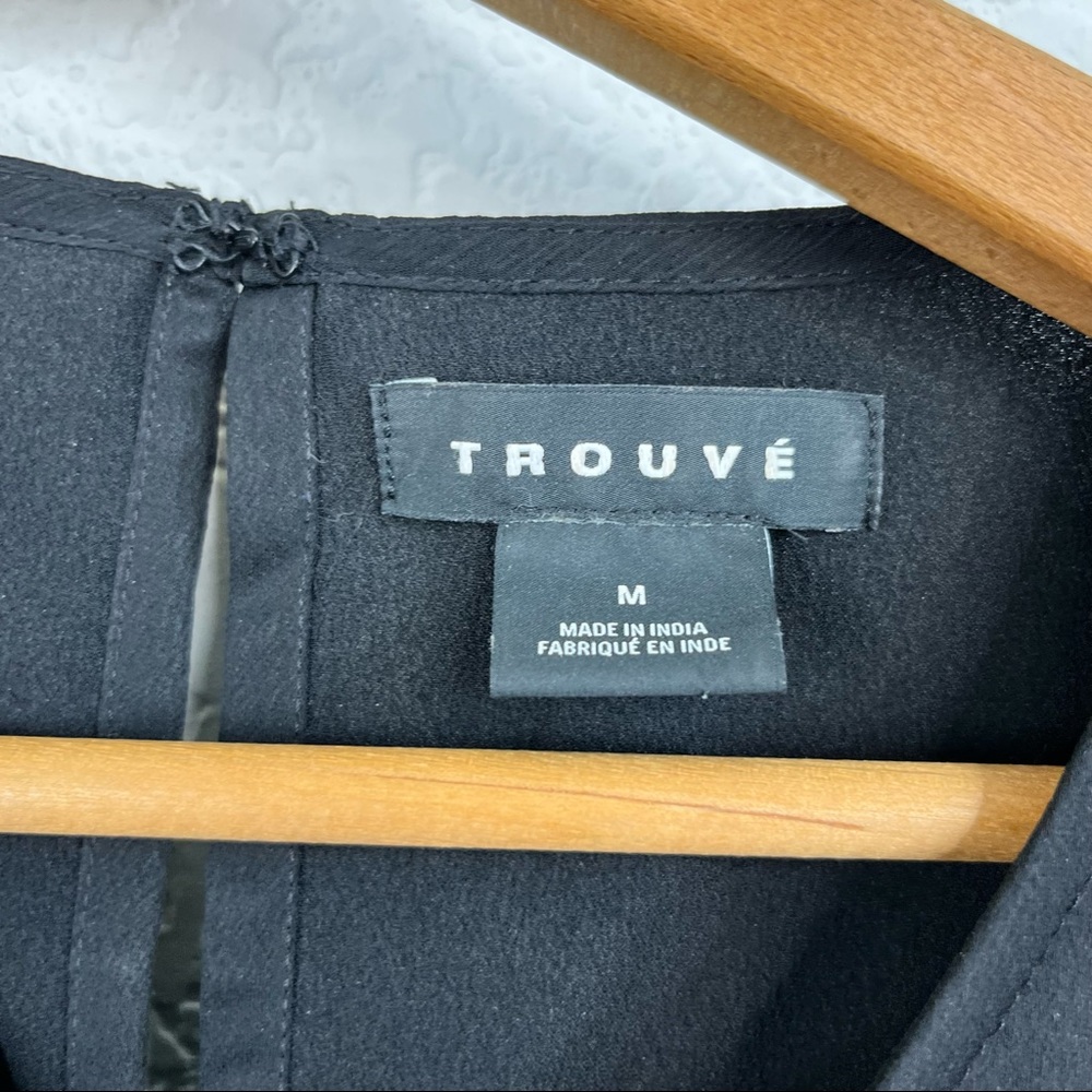 Trouve Beaded Gunmetal Shift Dress - Picture 5 of 6